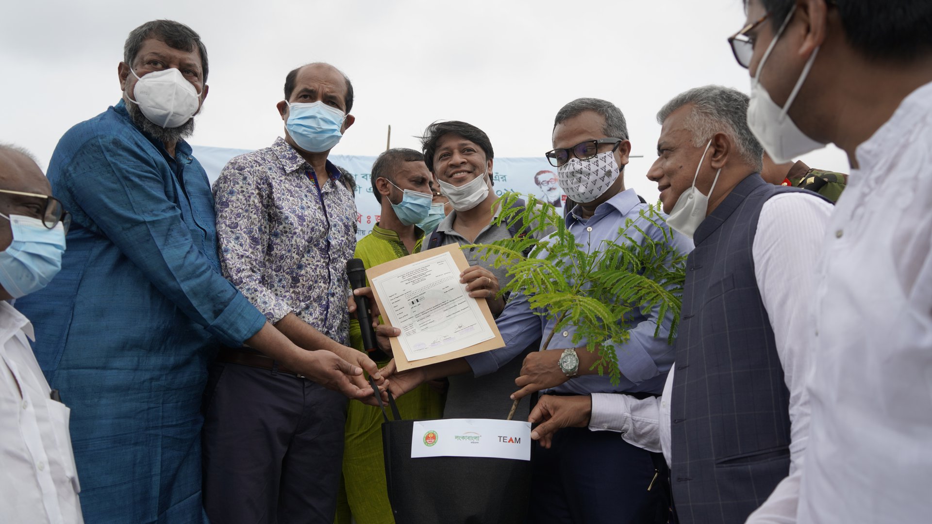 Contribution to develop Green Dhaka of TEAM Group | Team Group BD